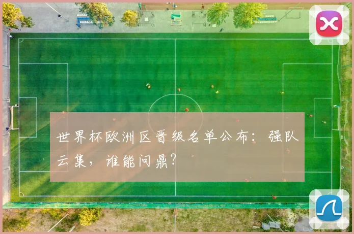 世界杯欧洲区晋级名单公布:强队云集,谁能问鼎?